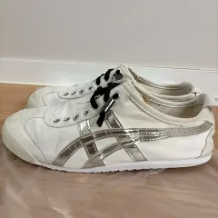 オニツカタイガー メキシコ 66 白/銀 スニーカー 250