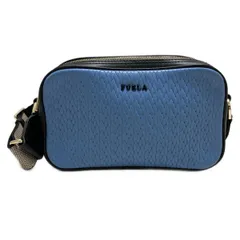 FURLA(フルラ) ショルダーバッグ - ブルーグレー レザー