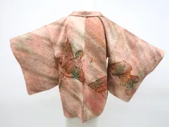 【一輝堂】羽織 総絞り 羽織紐別売 正絹 着物 身丈約76cm 裄丈約63cm 25z12-6628