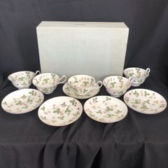 WEDGWOOD ウェッジウッド カップ・ソーサー 苺 カップ・ソーサー5客 NA085