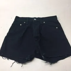 送料無料★MOUSSY マウジー★ブラックデニムショートパンツ ボトムス★サイズ1★黒#40423sNj59