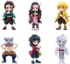 [중고] 트레이딩 피규어 총 6종 세트 [PalVerse 귀멸의 칼날 vol.1]