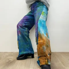 No.57：再構築 リメイクデニムジーパン