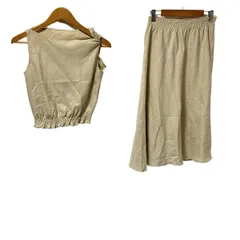 ANAYI(アナイ) スカートセットアップ レディース美品  - ライトベージュ