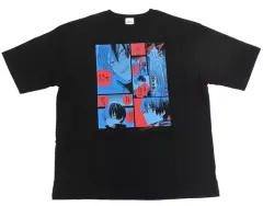 【中古】Tシャツ 轟焦凍 ビッグシルエットTシャツ“HEROES”(2023) ブラック フリーサイズ 「僕のヒーローアカデミア」