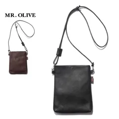 MR.OLIVE ミスターオリーブ サコッシュ WATER PROOF WASHABLE LEATHER "TINY SACOCHE" ME679のサムネイル