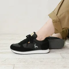 [ブラック]スニーカー レディース ローカット ローヒール ぺたんこ 痛くない 柔らかい 長時間 疲れない 歩きやすい 走れる おしゃれ きれいめ かわいい ウォーキングシューズ レースアップ 軽量 黒 仕事用 通勤 立ち仕事 k137-970005