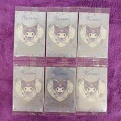 17.クロミ(フラワーティータイム) 　 6枚  サンリオ　キャラクターズ　ウエハース　第11弾　最新弾