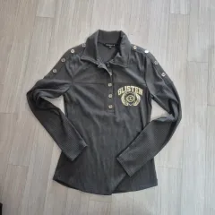 (送料無料)EGOIST エゴイスト ゴルフ コメントリース カラーネック 長袖 Tシャツ