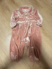 シュシュアンクラ ツアーベルベット ロンパース 6M