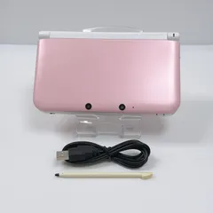 ニンテンドー 3DSLL ピンクホワイト 画面綺麗 遊べるセット 動作確認済み Nintendo ds 3dsll 3DS LL 任天堂