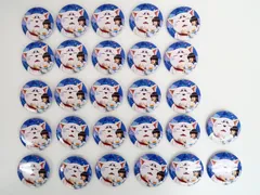 27個 桂小太郎＆定春 銀魂 定春バースデー缶バッジ