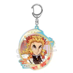 【新品/公式】鬼滅の刃_オーロラアクリルキーホルダー　煉獄杏寿郎 公式グッズ colleize