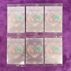 20.リトルツインスターズ(フラワーティータイム)　6枚  サンリオ　キャラクターズ　ウエハース　第11弾　最新弾