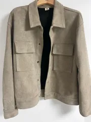 メンズ ノーブランド スウェード ブルゾン