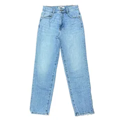 ZARA ハイウエスト テーパードデニム ライトブルー サイズ34 レディースS ザラ