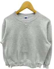 RUSSELL ATHLETIC (ラッセルアスレティック) 古着 80s 90s USA製 スエット トレーナー 前V M アッシュグレー メンズ/025