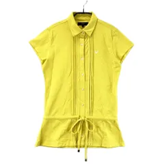 サイズ：M CALLAWAY キャロウェイ  半袖ポロシャツ チュニック  イエロー系 [240101560402] ゴルフウェア レディース ストスト