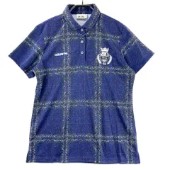 サイズ：OT ADIDAS GOLF アディダスゴルフ N67789 半袖ポロシャツ 花 総柄 ネイビー系 [240101575115] ゴルフウェア レディース ストスト