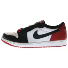 NIKE (ナイキ) AIR JORDAN 1 RETRO LOW OG BLACK TOE CZ0790-106 エアジョーダン レトロ ブラックトゥ ローカットスニーカー ホワイト/ブラック/レッド US11/29cm