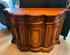 配送無料（たのメル便）　サイドボード　昭和レトロ　ブラウン　引取りも可能 配送無料（たのメル便） サイドボード 昭和レトロ ブラウン 引取りも可能