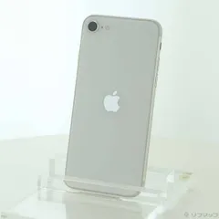 〔中古品〕 iPhone SE 第3世代 64GB スターライト MMYD3J／A SIMフリー【262】