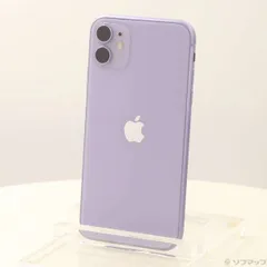 〔中古品〕 iPhone11 64GB パープル MWLX2J／A SIMフリー【198】