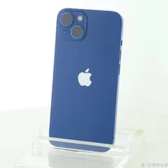 〔中古品〕 iPhone13 128GB ブルー MLNG3J／A SIMフリー【368】