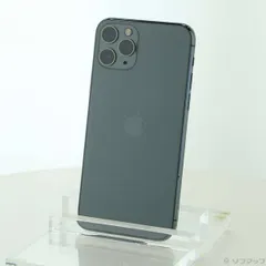 〔中古品〕 iPhone11 Pro 256GB ミッドナイトグリーン MWCC2J／A SIMフリー【344】