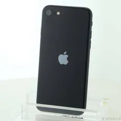 〔中古品〕 iPhone SE 第3世代 64GB ミッドナイト MMYC3J／A SIMフリー【198】