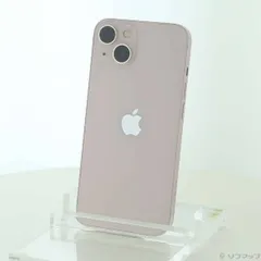 〔中古品〕 iPhone13 256GB ピンク MLNK3J／A SIMフリー【344】