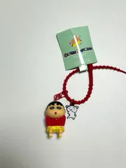 クレヨンしんちゃん キーホルダー + シロ チャーム