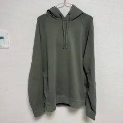 199 ルルレモン フーディー オリーブ メンズ M