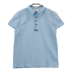 サイズ：4 PGG PEARLY GATES パーリーゲイツ 2023年 半袖ポロシャツ  ブルー系 [240101587860] ゴルフウェア メンズ ストスト