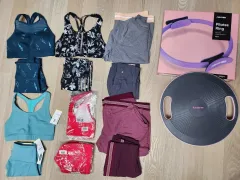 ヨガウェア レギンス スポーツブラ セット 新品 S/M まとめ