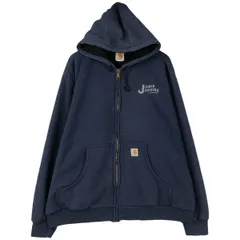 古着 カーハート Carhartt スウェットフルジップパーカー メンズXXL相当/eaa603587