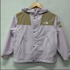 THE NORTH FACE パープル/ベージュ ウィンドブレーカー ジャケット