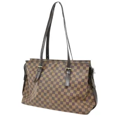 LOUIS VUITTON ルイヴィトン ショルダー トートバッグ チェルシー ダミエ エベヌ N51119 16KB048