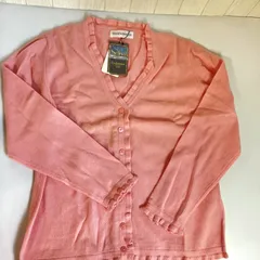 グランデッツァ Grandezza カシミヤ cashmere100% カーディガン(M)ワケアリ ☆未使用☆ …e.s