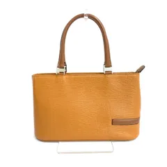 NINA RICCI ニナリッチ トートバッグ  ロゴ 型押しレザー ヴィンテージ   ブラウン レディース / 240001177755