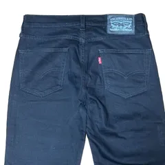 LEVI'S 511 ブラック クロップド スリム テーパードデニム ストレッチ サイズW29 メンズM リーバイス
