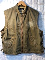 Nigel Cabourn フレンチホスピタルベスト サイズ48 ダークグレー
