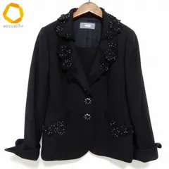 新品未使用タグ付き＊銀座マギー MAGGY ジャケット 42 総刺繍 ネイビー 新品未使用タグ付き＊銀座マギー MAGGY ジャケット 42 総刺繍 ネイビー