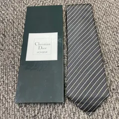 【新品未使用】Christian Dior Monsieur ネクタイ　管理番号SB965