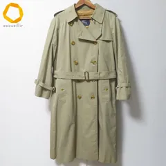 #wnc バーバリー BURBERRY コート トレンチコート カーキ系 チェック ライナー付き ベルト付き 英国製 レディース [932821]