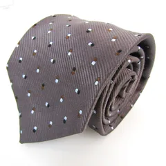 バーバリーブラックレーベル ブランド ネクタイ ストライプ シルク 未使用タグ付 PO メンズ グレー BURBERRY BLACK LABEL