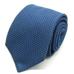 ニッキー ブランド ネクタイ ユナイテッドアローズ ドット 格子柄 シルク イタリア製 PO メンズ ネイビー NICKY 【中古】