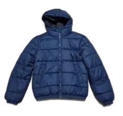 165号) H&M シンプル フード ダウン アウター