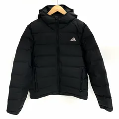 【中古品】adidas アディダス フード付きダウンジャケット アウター スポーツ 【148-251216-yu-02-fur】