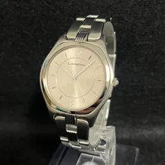 【稼働品】 LANCEL ランセル クォーツ 腕時計 1030-H08169 ピンク 動作確認済み 電池交換済み 外箱付きのサムネイル